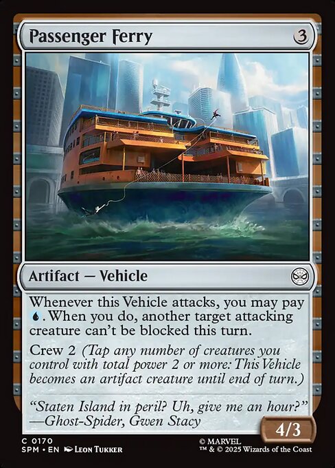 Passenger Ferry (Foil)