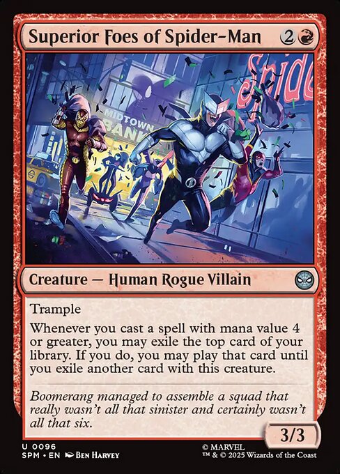 Superior Foes of Spider-Man (Foil)