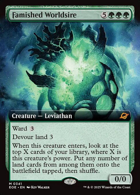 Famished Worldsire (Foil)