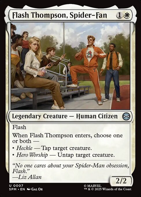 Flash Thompson, Spider-Fan (Foil)