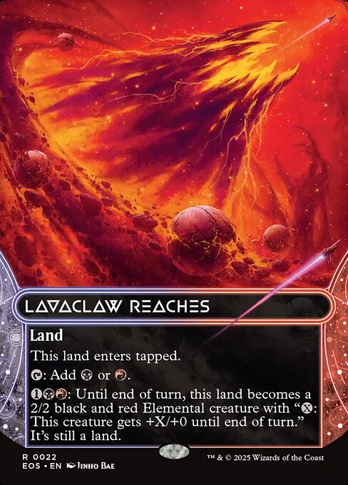 Lavaclaw Reaches (Foil)