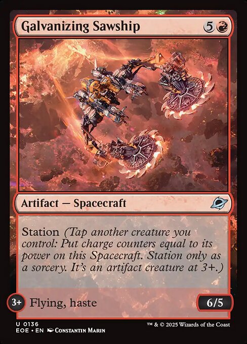 Galvanizing Sawship (Foil)