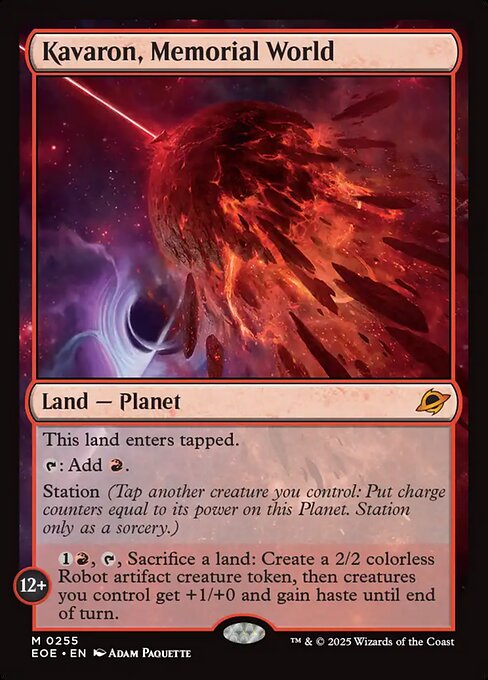 Kavaron, Memorial World (Foil)