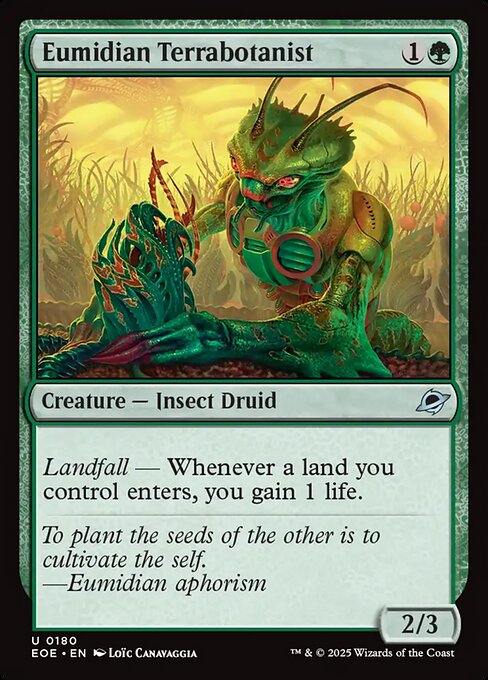 Eumidian Terrabotanist (Foil)