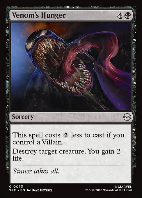 Venom's Hunger (Foil)