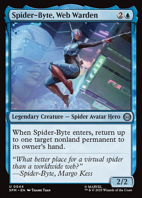 Spider-Byte, Web Warden (Foil)
