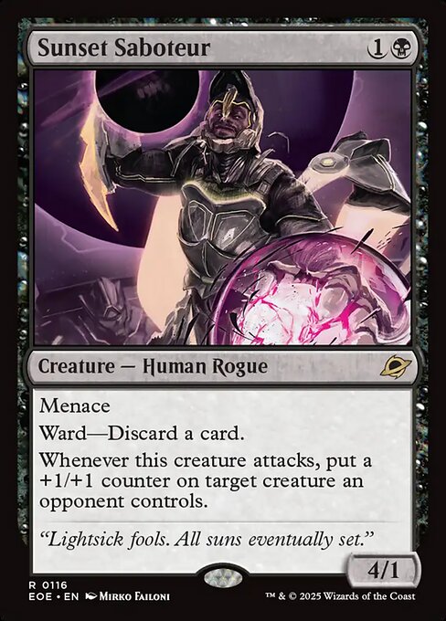 Sunset Saboteur (Foil)