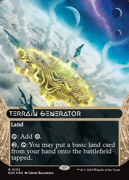 Terrain Generator (Galaxy Foil)