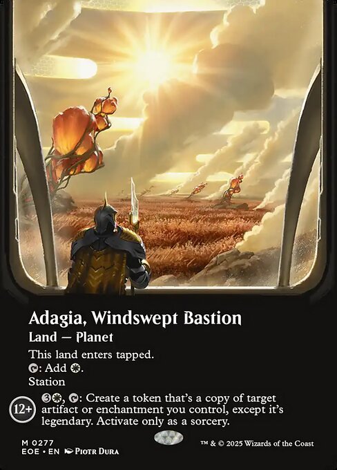Adagia, Windswept Bastion (Foil)
