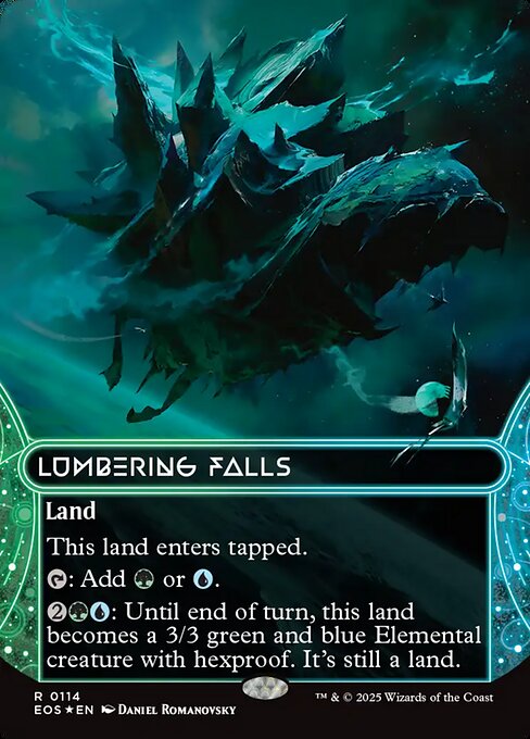 Lumbering Falls (Galaxy Foil)