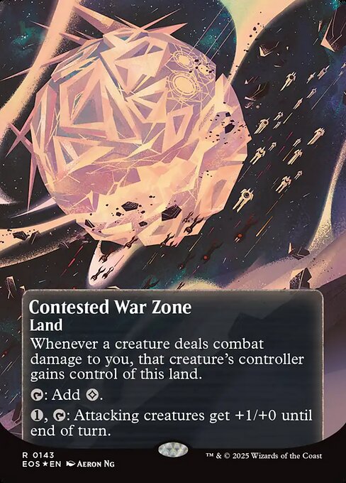 Contested War Zone (Galaxy Foil)