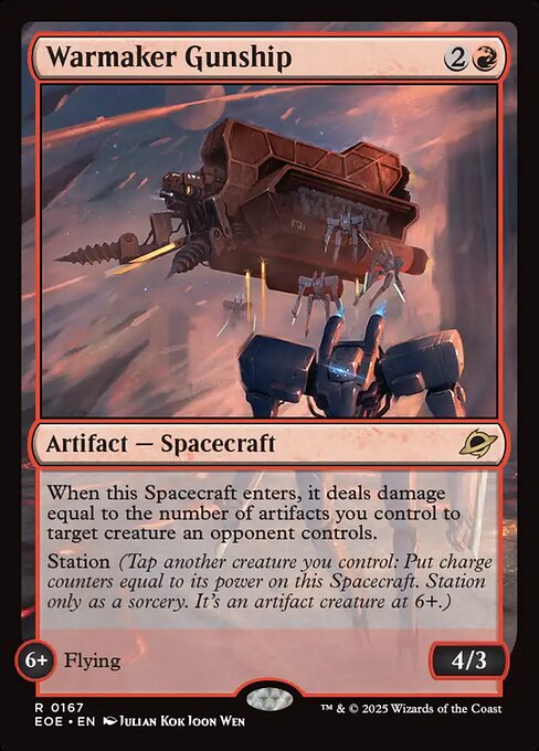 Warmaker Gunship (Foil)