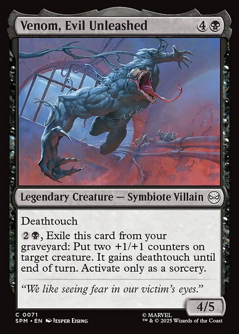 Venom, Evil Unleashed (Foil)