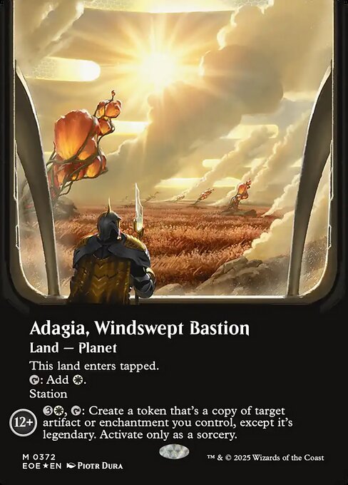 Adagia, Windswept Bastion (Galaxy Foil)