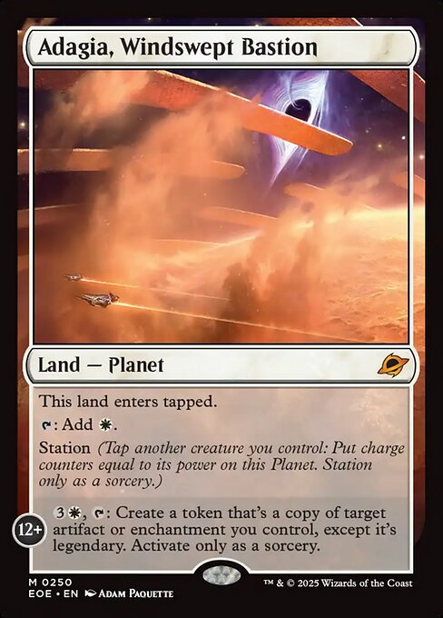 Adagia, Windswept Bastion (Foil)