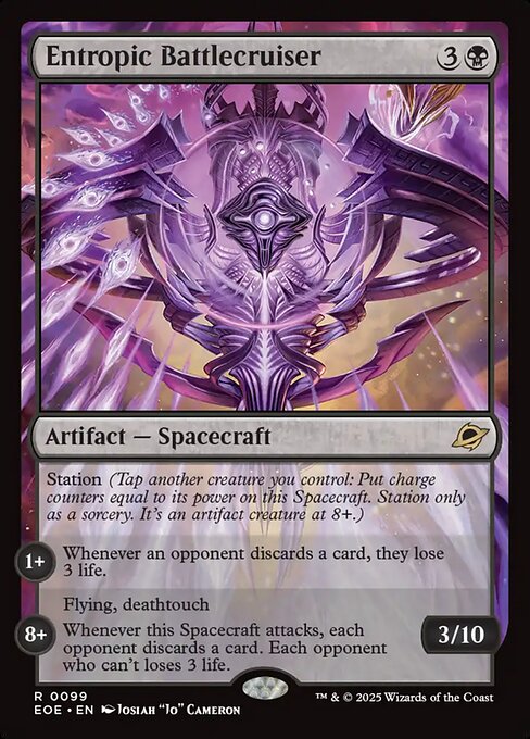Entropic Battlecruiser (Foil)