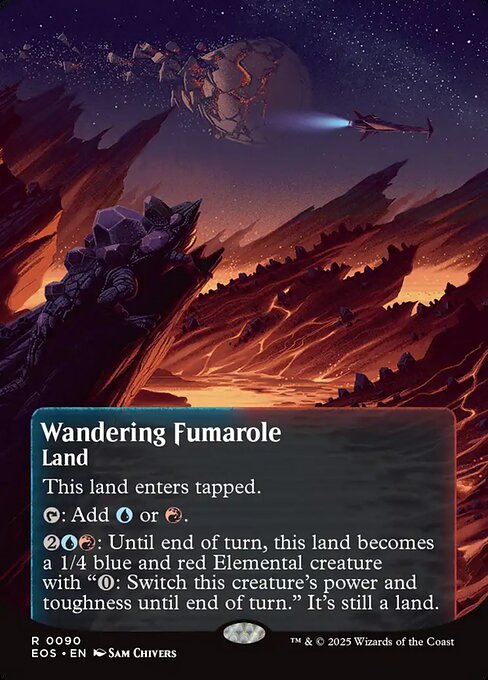 Wandering Fumarole