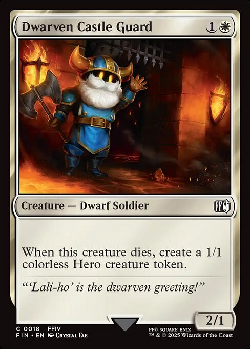 Dwarven Castle Guard (Foil)