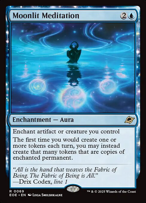 Moonlit Meditation (Foil)